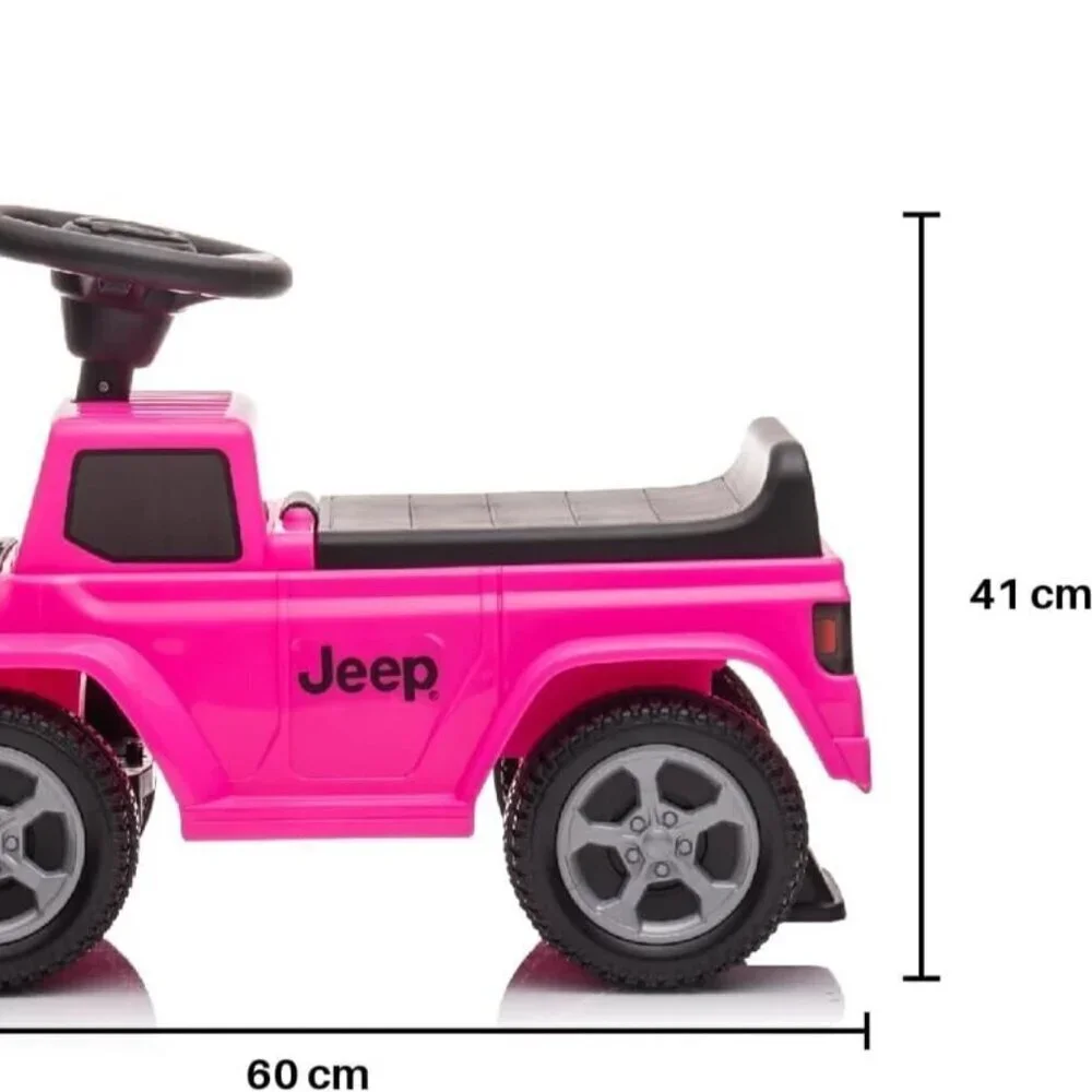 NEW Jeep Rubicon Gladiator Foot to Floor Ride-On - Pink